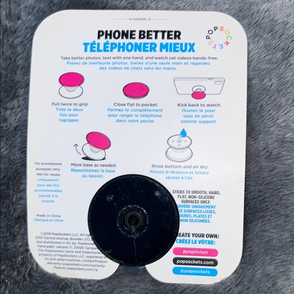 PopSocket PopGrip Alien Design - Picture 2 of 2